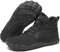 Mishansha Scarpe Invernali Barefoot Uomo Donna Stivali Neve Comode Caldo Stivaletti Inverno Antiscivolo Flessibile Scarponcini con Imbottitura Calda, Nero 48EU
