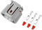 Hihaha Connecteur De Prise De Réceptacle D'Alternateur No.9098011349 Pour Toyota/Connecteur De Borne Femelle Interne/Série En Plastique Étanche 2,2 Mm / 1 Ensemble Gris 3 Broches