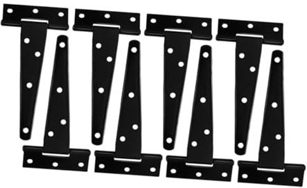 Angoily 8stücke Teiliges Förmige Türscharniere Verzinktem Für Schrank Und Küchentüren Installieren Langlebig Und Abnehmbar Für Verschiedene Türinstallationen