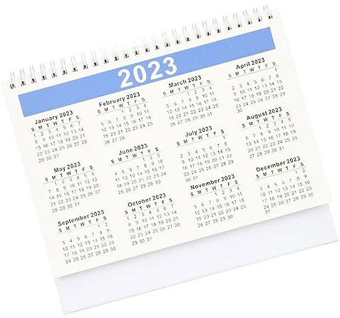 PLAFOPE Tischkalender Zum Basteln Monatskalender Mit Terminkalender Praktischer Kalender Fürs Schuljahr Schlichtes Wohnaccessoire