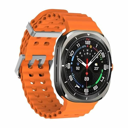 Correas Compatibles con Samsung Galaxy Whatch Ultra 47 (NARANJA)