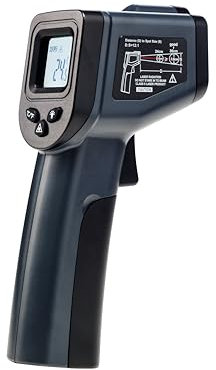 Forneza Infrarot-Thermometer I Temperaturmessgerät Digital bis zu 550°C(1022°F) I Einfache Handhabung IR Laser Infrarot Thermometer, Berührungslose für Kochen, Pizza, Oven, Braten, Industrie