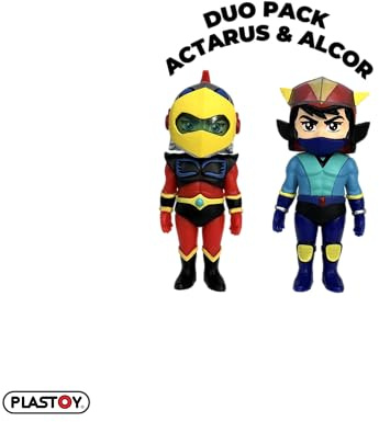 Plastoy Goldorak Duo-Figuren Alcor und Actarus - Kunststoff - 7 cm