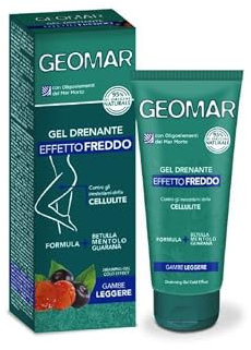 Geomar Gel Drenante Effetto Freddo Formula Gambe Leggere 200 ml