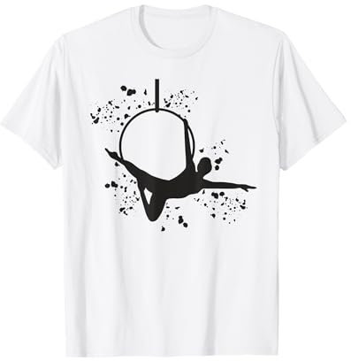 Aerialist Colorsplash Aerial Ring Kinder Lyra Aerial Hoop T-Shirt