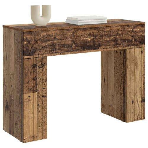 vidaXL Couchtisch Altholz 102 x 35 x 75 cm Holzwerkstoff