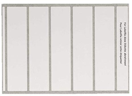 Leitz 66520001 Beschriftungsetikett OCplus, Laser- und Tintenstrahldrucker, 500 Stück, weiss