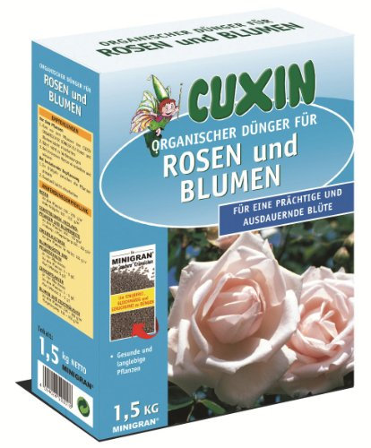 Cuxin Spezialdünger für Rosen und Blumen, 1,5 kg
