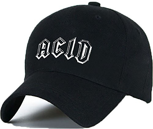 MFAZ Morefaz Ltd Damen Herren Baumwolle Baseball Cap Cap Acid