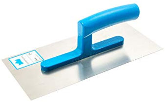 Handelskönig Glättkelle PVC-Griff rostfrei 280 x 130 mm Glätter Kunststoff Glättekelle