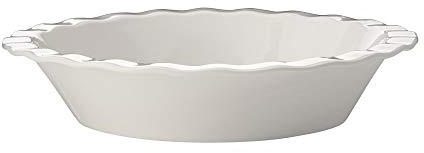 Maxwell & Williams AW0266 Epicurious Moule à tarte en porcelaine Blanc 25 x 5 cm