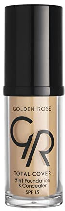 Golden Rose - Total Cover 2in1 Foundation & Concealer - 05 - COOL SAND