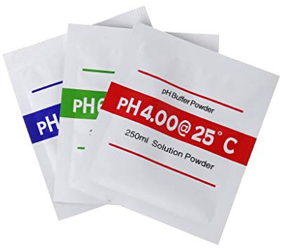 BIlinli 3 Teile/los PH Puffer Pulver Für Test Meter Messen Kalibrierung PH 4,00 6,68 9,18
