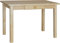 k koma Mesa de comedor con cajón, mesa de cocina, mesa de comedor, mesa de comedor de pino macizo, restaurante (50 x 100 cm)