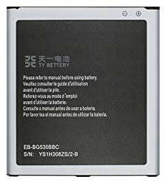 [TY BETTERY] Batteria compatibile con EB-BG530BBC Samsung Galaxy J3/J3 ANNO 2016/J2 PRO/Grand Prime/ J3 Emerge/J3 pro/J5/J2 PRIME/J3 ANNO 2018