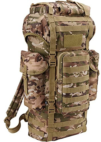 Brandit Combat Molle Backpack Kampfrucksack, Farbe:Multitarn