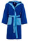 Morbidissimi Accappatoio Junior Spugna Bicolor Con Cappuccio, Cinturino e 2 Tasche, Accappatoi Ragazzi, Bambino, Bambina in Spugna Morbida 400 gr/mq 100% Y781 (Accappatoio Blu Royal-Celeste, 6-8 anni)