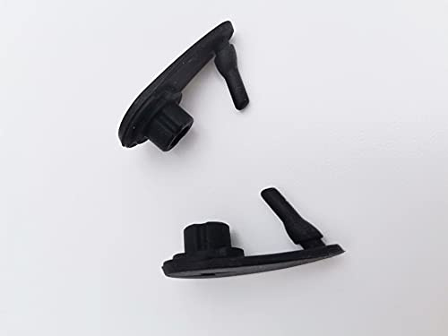 SPEDWHEL 2 Stück Ladeanschlussabdeckung Gummistaubstecker für Inmotion V10 V10F Elektrisches Einrad Self Balance Scooter Zubehör
