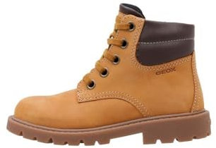 Geox J Shaylax Boy, Stivale alla Caviglia, Giallo Marrone, 40 EU