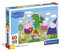 Clementoni - 26204 - Supercolor Puzzle - Peppa Pig - 60 Pieces Age 4+, Jigsaw Puzzle For Kids , Puzzle Cartoon, Made In Italy