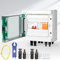 BuyWeek Solare Fotovoltaico Combiner Box, 500V 32A Interruttore Isolatore CC Solare, Scaricatore di Sovratensione, Impermeabile IP65, per Sistema di Energia Solare Fotovoltaico (2 in 1 out)