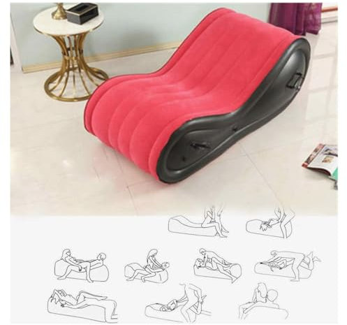 BesBet Aufblasbarer Sessel Aufblasbar und faltbar -ShaF8Y ENNA010709