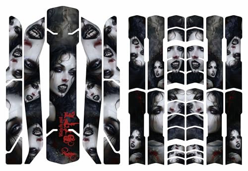 BIKE-label X400147VA - Adesivi per bicicletta, XXL, set per telaio e-bike, scooter Tuning Sticker X400147VA