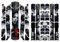 BIKE-label Fahrrad Aufkleber Vampire XXL Set für Rahmen E-Bike Roller Tuning Sticker X400147VA