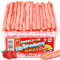 Sweetzone Fizzy Strawberry Pencils, Sweet Tub 100 pcs, Retro Sweets Tub, Candy Sticks, Halal Sweet, Sweets Bulk, Gummy American Candies, UK British Candy Enthusiasts