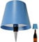 Wireless Bottle Lamp,3 Color Rechargeable Wine Bottle Lights Kit for Liquor Bottles Battery Operated Rechargeable Table Lamp Shade for Restaurant, Home, Bar, Home, Office, Christmas (Blue)