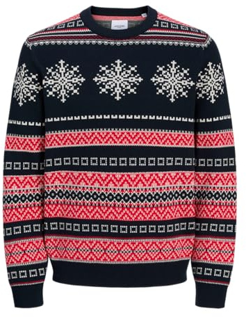 JACK & JONES Male Strickpullover X-Mas Strickpullover