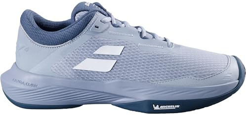 Babolat Men's SFX4 All Court Tennis Shoes, Grey/White, 9.5 UK