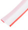 Silicone Shower Tray Sealing Strip Bath Sink Edging Seal Trim Shower Threshold Water Dam Barrier for Shower Floors Shower Trays Kitchen Sinks (3 Meters)