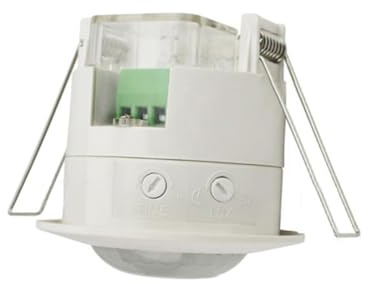 Toddmomy Infrarot Bewegungsmelder Deckenmontage LED Licht Human Body Sensor für Flur Treppe Toilette Balkon Garage Energiesparend und Installieren