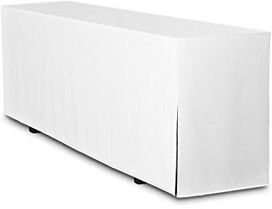 Biertischhusse, Heurigentisch husse 200cm Länge Premium (nur Tisch) (Weiß, Tischbreite 50cm)