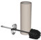 Douceur d'Intérieur 6ASB221TA Taupe WC-Bürste, 9,5 x 9,5 x 26,5 cm