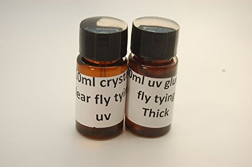 Thick & Light 20ml Fly Tying UV Resin, Glue, Trout, Salmon, Fly Fishing, Fly Tying