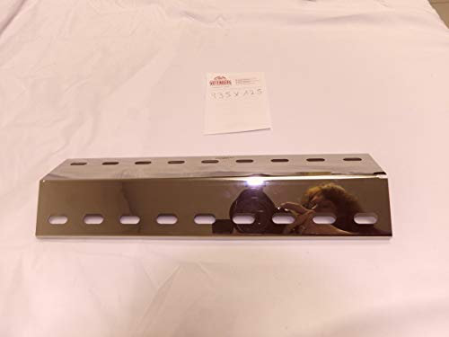 Manufaktur Stollenwerk 435mm x 125mm x 1mm Edelstahl Flammenverteiler/Flammenabdeckung/Grillblech – super Ersatzteil für Enders Gasgrill etc. (435-125-1)