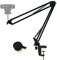 Tencro Webcam Stand Desktop Scissor Arm Holder Camera Desk Clamp Mount for Logitech Webcam C922 C930e C930 C920 C615, Other Devices with 1/4 Thread