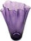 SIGNATURE HOME COLLECTION Vase décoratif en Verre soufflé à la Bouche - Violet - 21 x 21 x 30 cm
