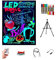 Pizarra LED luminosa 40x60cm, RGB, acrílica + TRÍPODE + PACK 8 ROTULADORES, ENTREGA 1-3 DÍAS