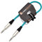 VisioSound 6.35mm 1/4 Stereo TRS Jack to TRS Jack Lead/Balanced Signal Audio Patch Cable (0.5m, Green)