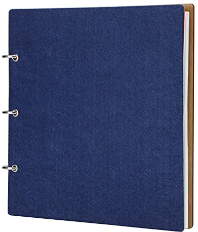 ZEEYUAN Felt Fotoalbum DIY Hochzeit Gästebuch Geburtstag 80 Seiten Fotoalbum Zum Selbstgestalten Fotoalben Jubiläum Geschenk für Mutter Vater