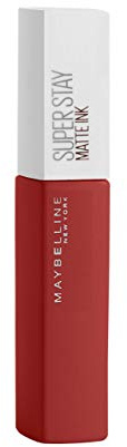 Maybelline New York Lippenstift, Super Stay Matte Ink City Edition, Flüssig, matt und langanhaltend, Nr. 118 Tänzer, 5ml
