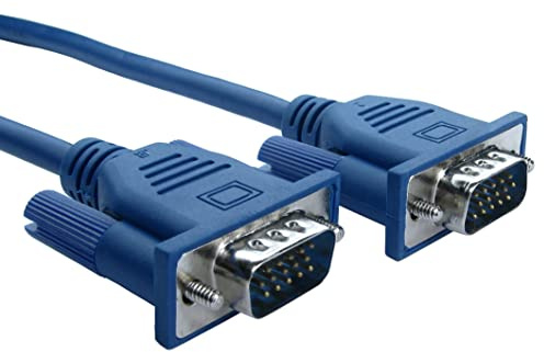 RS PRO CDEX VGA-Kabel A VGA/Stecker B SVGA/Stecker, 5 m Raucharm halogenfrei Blau