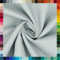 VmG-Store Baumwollstoff Uni 100% Baumwolle Oeko-Tex Meterware ab 50cm über 70 Farben zur Auswahl (29 Lichtgrau, 50 x 148cm)