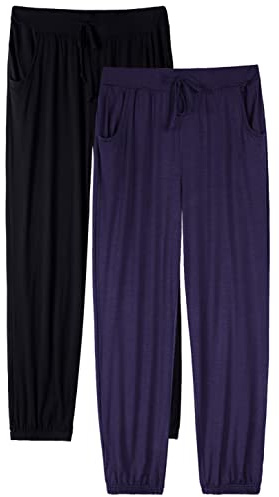 Vislivin Casual Womens Pants Soft Lounge Pants Sleep Pajama Bottoms with Pocket