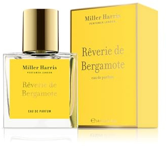 Miller Harris Reverie de Bergamote Eau de Parfum 14ml – Citrus & Woody Fragrance | Bergamot and Sandalwood Notes