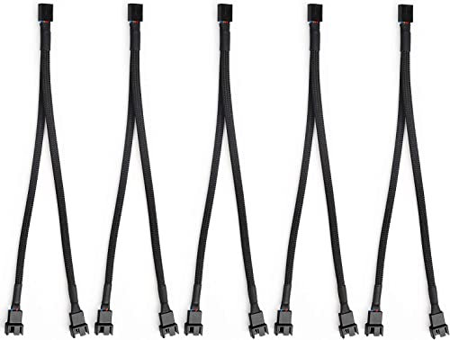 PWM Fan Splitter Cable (5 pack 1 to 2)