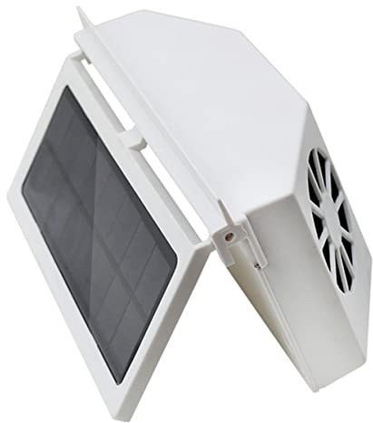 CIYODO Solar-Powered Car Air Vent Cooling Fan Pet Odor Car Window Fan Energy-efficient Airflow